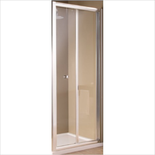 Tecaz - Manhattan Era 6 800mm Chrome Bi-Fold Door