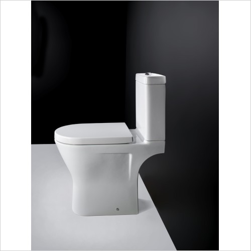 Rak - Resort Rimless Maxi Full Access Toilet Inc Seat