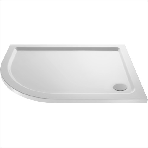 Nuie - Pearlstone Offset Quad Shower Tray LH 1200 x 800 x 40mm