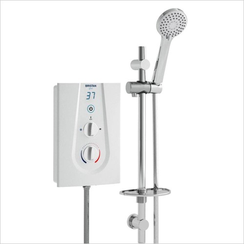 Bristan - Glee 10.5kw White Electric Shower
