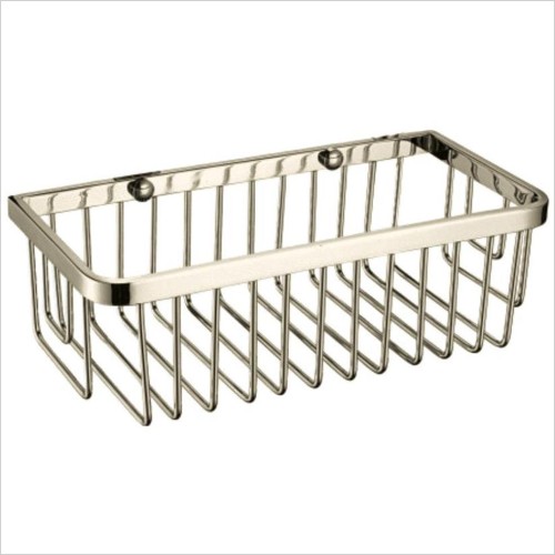 Heritage Bathrooms - Rectangle Wire Basket 70 x 270 x 190mm