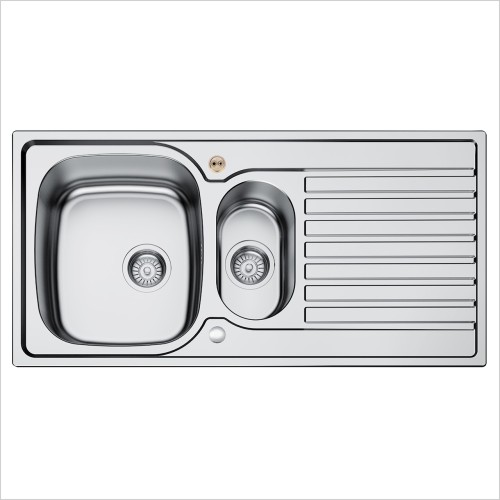 Bristan - Bristan Inox Easyfit 1.5 Bowl Stainless Steel Kitchen Sink