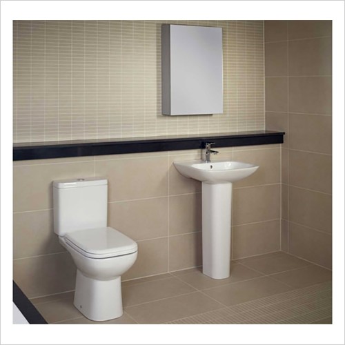 Rak - Origin 52cm Basin & Toilet Set Inc Soft Close Seat
