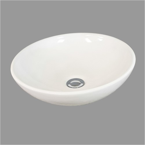 Reflections - Charlotte Round Wok Style Countertop Basin