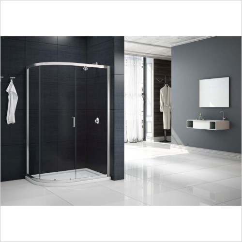 Merlyn - 1 Door Offset Quadrant 1000 x 800mm