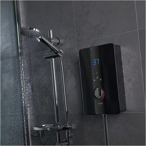 Bristan - Bristan Bliss Black 9.5kW 3 Setting Electric Shower