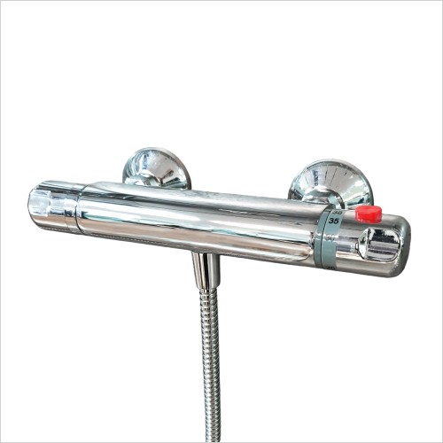 Tecaz - Low Pressure Thermostatic Shower Bar Valve