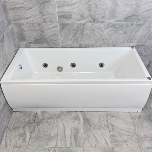 Reflections - Savannah Slim 1700 x 750mm 6 Jet Whirlpool Spa Bath