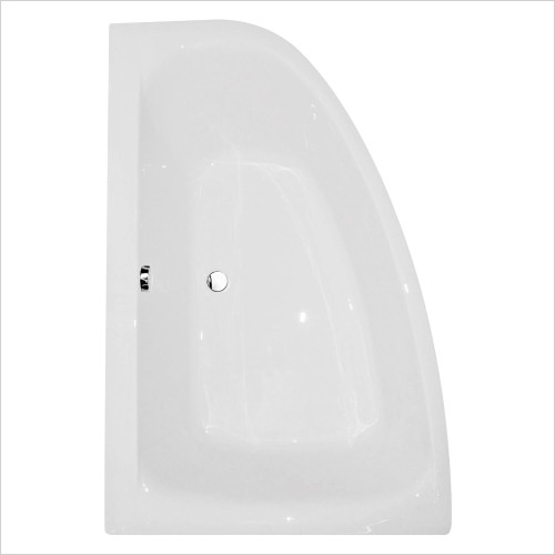 Reflections - Cleo Left Hand 1500 x 1000mm offset Corner Bath