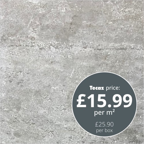 Tecaz - Parallax Dark Grey 45 x 45cm Floor Tile