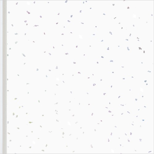 Tecaz - 10mm Thick White Galaxy Sparkle Cladding 2700 x 250mm