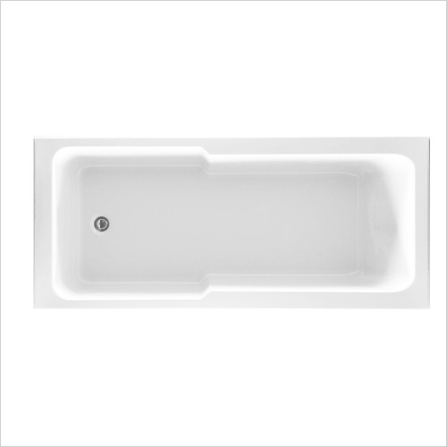 Gems - Fibonacci 1700 x 750mm Shower Bath