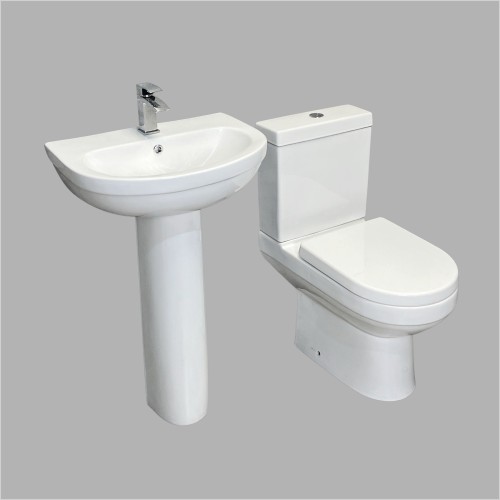 Reflections - Charlie Modern Style Basin & Toilet Set