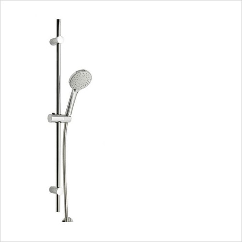 Reflections - Riser Rail Kit Including Shower Head Chrome