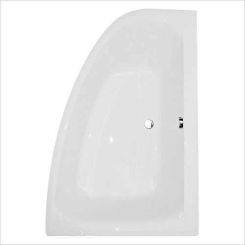 Reflections - Cleo Right Hand 1500 x 1000mm Offset Corner Bath