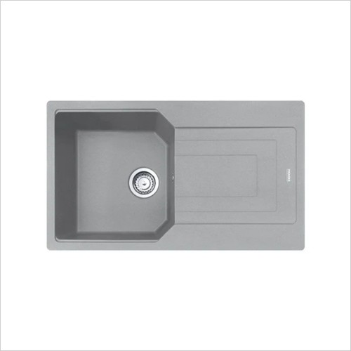 Franke - Franke Urban Stone Grey 1 Bowl Kitchen Sink inc. Waste