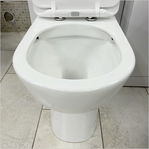 Roca - Roca Debba/Toledo Comfort Height Rimless Back To Wall WC