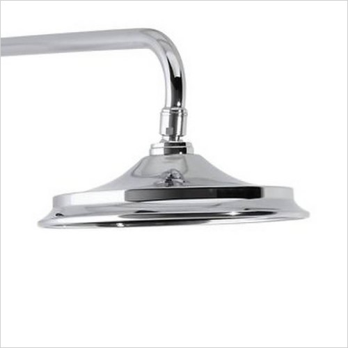 Tecaz - Grand Traditional Style Chrome Shower Head