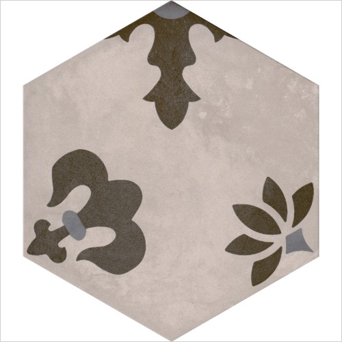 Tecaz - Inter Victoria Multi Glazed 215 x 250mm Wall / Floor Tile