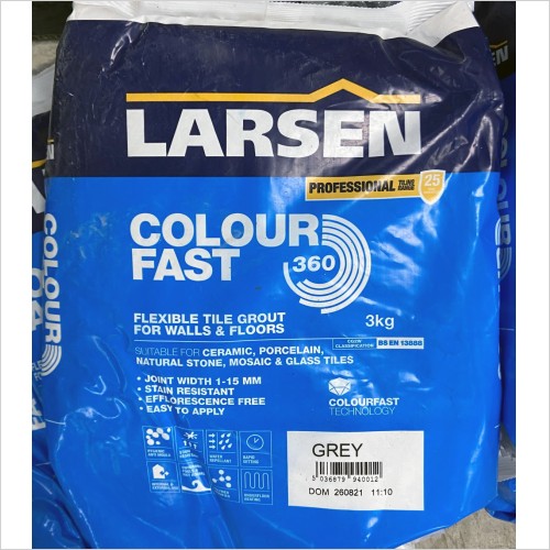 Tecaz - Bag of Grey Grout 3kg