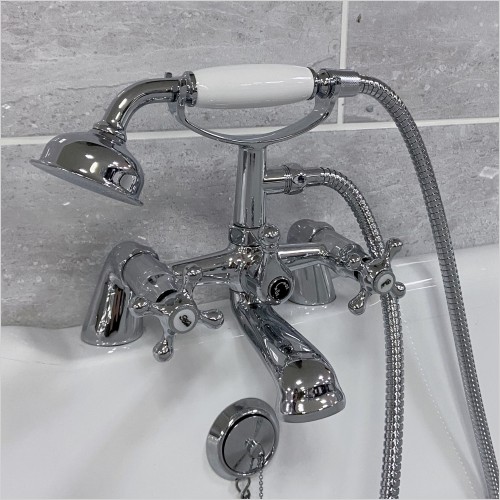 Reflections - Design S Cross Head Bath Shower Mixer Tap