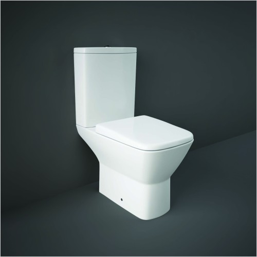 Rak - Summit Close Coupled Toilet With Soft Close Seat