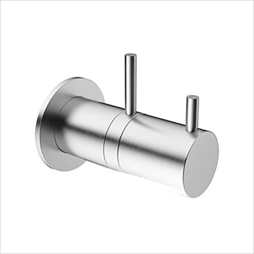 Crosswater - Crosswater Thermostatic Brushed Steel Concealed Shower Valve