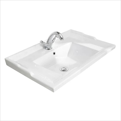 Reflections - Traditional Ceramic 600mm Vanity Basin 1th