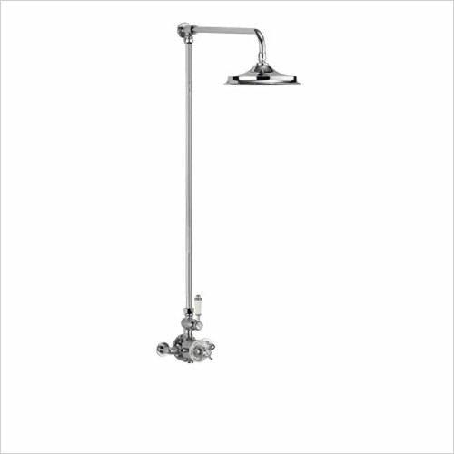 Tecaz - Grand Shower Valve & Rigid Riser Shower Kit Inc. Head