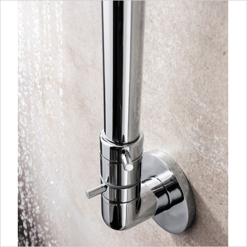 Crosswater - Crosswater Central Inline Exposed Manual Valve & Head