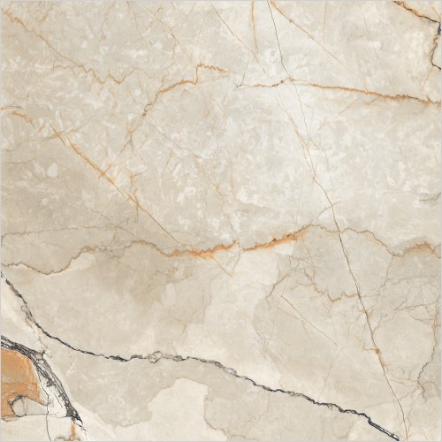 Tecaz - Marmo Silvestre Beige 60 x 60cm Matt Wall & Floor Tile