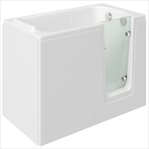 Gems - Comfort Easy Access Deep Soak Bath 1210mm Right Hand