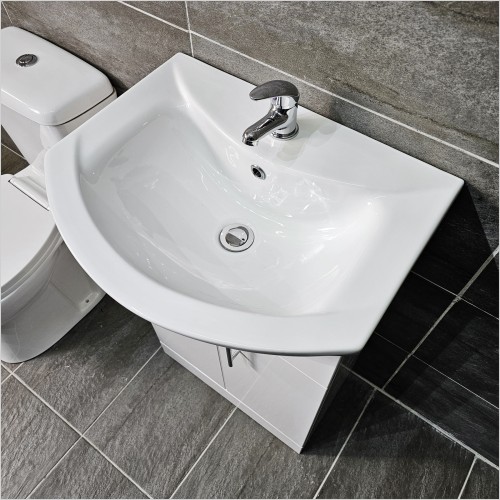 Reflections - 550mm Vanity Unit & Ginny Rimless Toilet Set