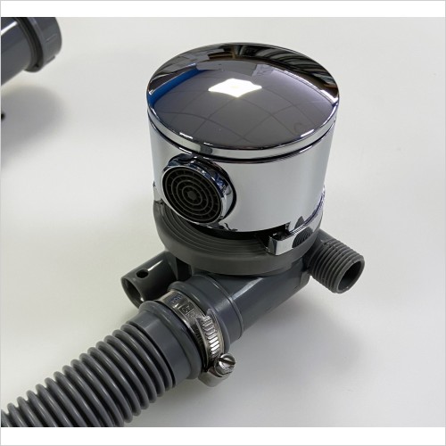 Tecaz - Pressfill Single Ended Bath Filler & Integrated Click Waste