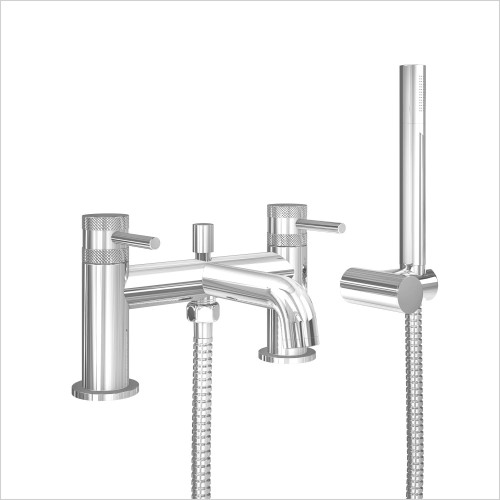 Tecaz - Core Chrome Finish Round Style Bath Shower Mixer Tap