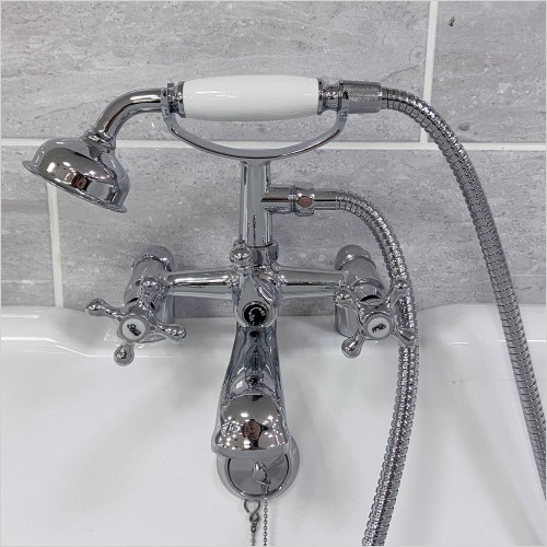 Reflections - Design S Cross Head Bath Shower Mixer Tap