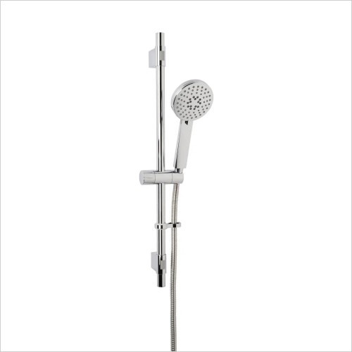Tecaz - Croydex Matrix 3 Function Shower Set Inc Adjustable Riser