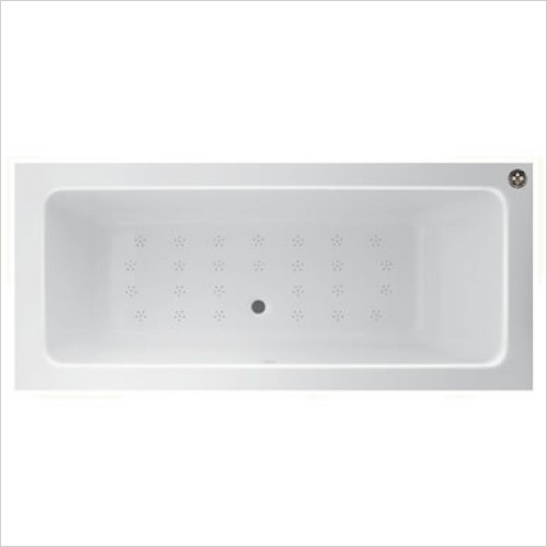 Gems - Ashcot 1700 x 700mm Double Ended Air Spa Bath