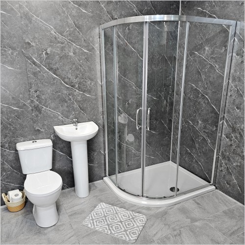 Tecaz - Atlas 1200mm Offset Quad Ginny Suite Left Hand