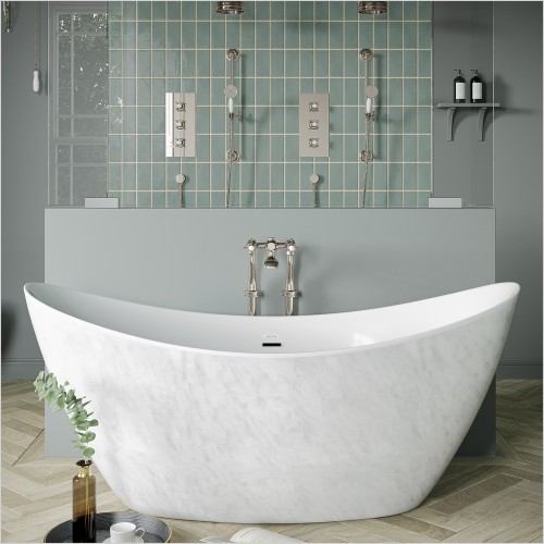 Heritage Bathrooms - Wenlock Freestanding Bath Acrylic