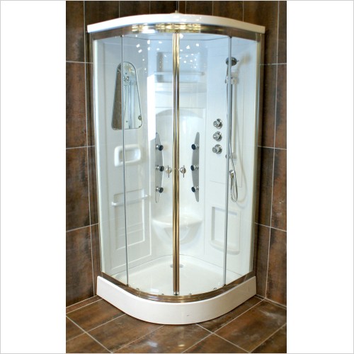 Gems - Crystal Luxury Hydromassage Shower Cabin