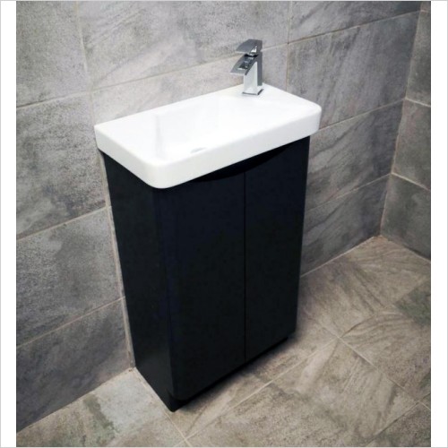 St. Moritz - Rio 500mm Matt Anthracite Cloakroom Vanity Unit