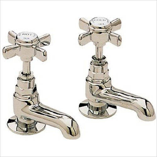 Heritage Bathrooms - Dawlish Short Nose Basin Taps