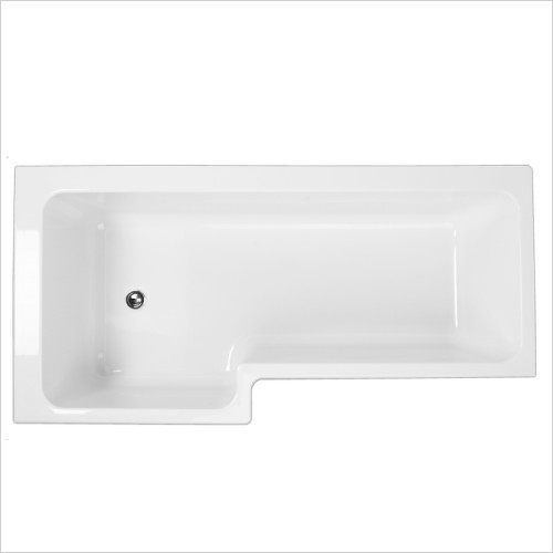 Reflections - Veda Armourplus Showerbath Left Hand With Standard Screen