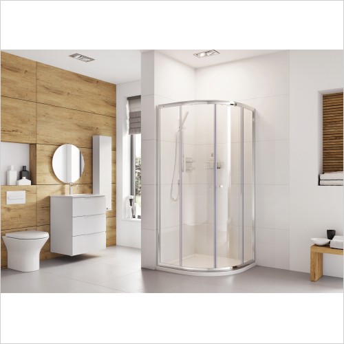 Roman Showering - Haven6 2 Door Quadrant 800 x 800mm