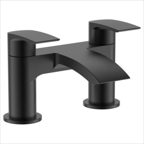 Reflections - Design SB Black Bath Filler Tap
