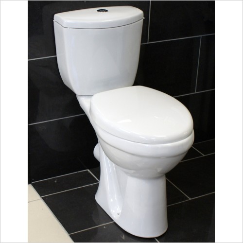 T2 Value Range - Gina Comfort Height Close Coupled Toilet Inc Seat
