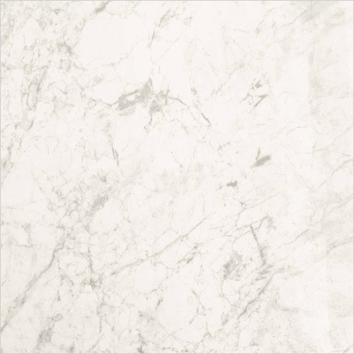 Tecaz - 8mm White Marble High Gloss PVC Waterproof Panelling