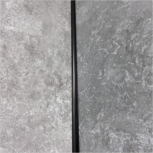 Tecaz - Black PVC Internal Corner 10 x 2400mm