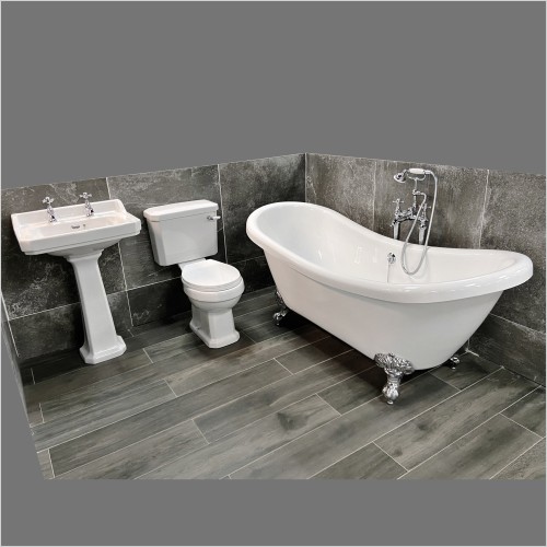 Gems - Amethyst Richmond Carlton Slipper Bath Suite